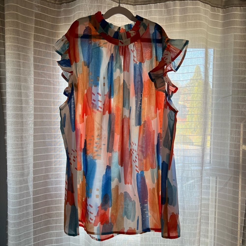 Sleeveless Dress Shirt